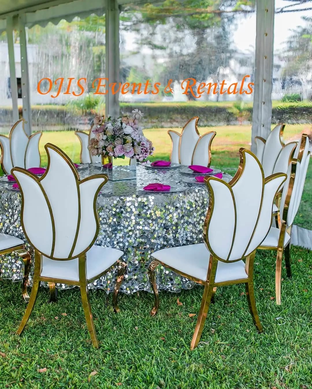 Don’t settle for ordinary, choose the extraordinary with our Signature Leaf Chair, fit for royals!This stunning piece is perfect for elevating any modern or luxurious event, including-- High-end weddings- Corporate events- Luxury parties